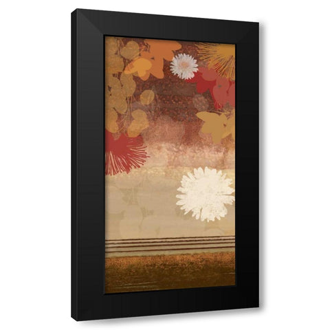 Fauna Black Modern Wood Framed Art Print with Double Matting by Jensen, Asia