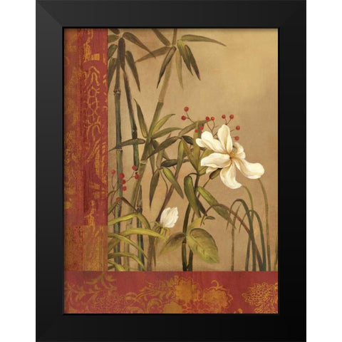 Spice Route I Black Modern Wood Framed Art Print by Jensen, Asia