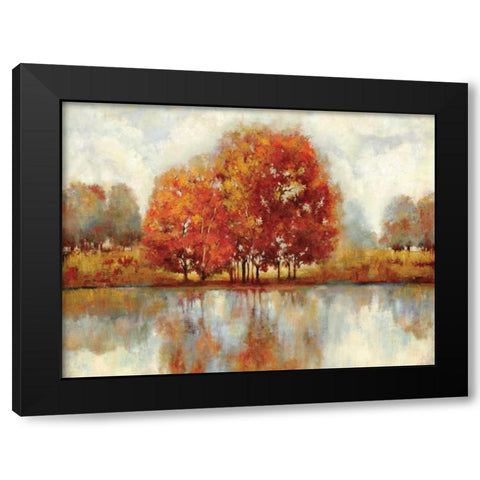 Together - Oversize Black Modern Wood Framed Art Print by Jensen, Asia