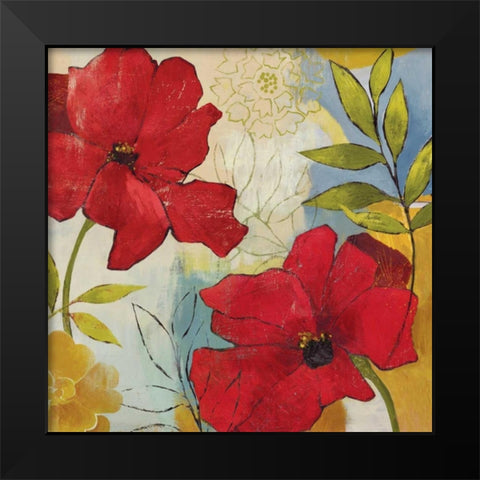 Kindness Black Modern Wood Framed Art Print by Jensen, Asia