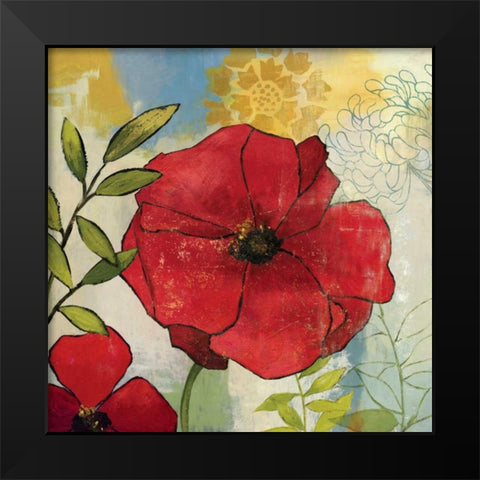 Thoughtfulness Black Modern Wood Framed Art Print by Jensen, Asia