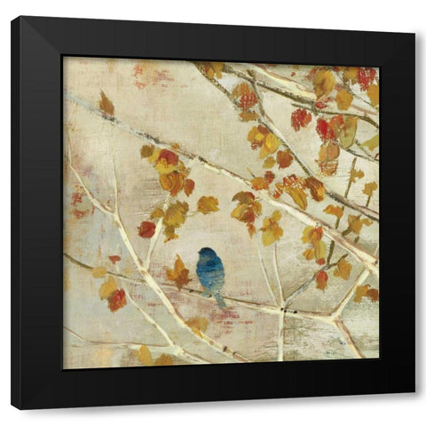 Singing II Black Modern Wood Framed Art Print by Jensen, Asia