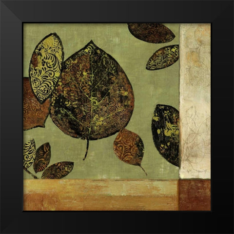 Collectibles II Black Modern Wood Framed Art Print by Jensen, Asia