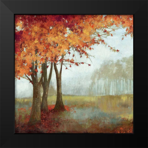 A Sense of Space II Black Modern Wood Framed Art Print by Jensen, Asia