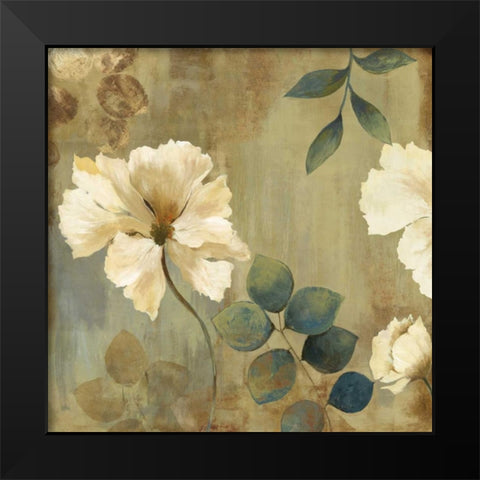 Golden Space I Black Modern Wood Framed Art Print by Jensen, Asia