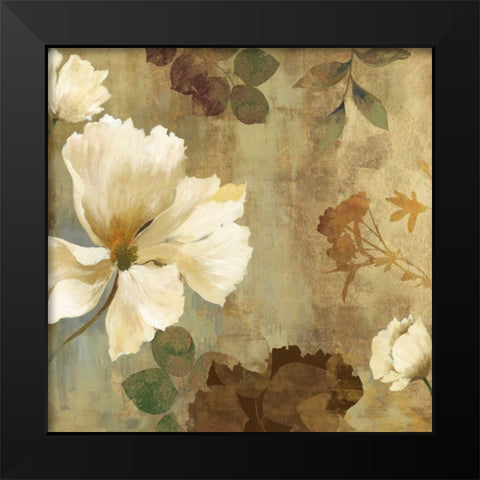 Golden Space II Black Modern Wood Framed Art Print by Jensen, Asia