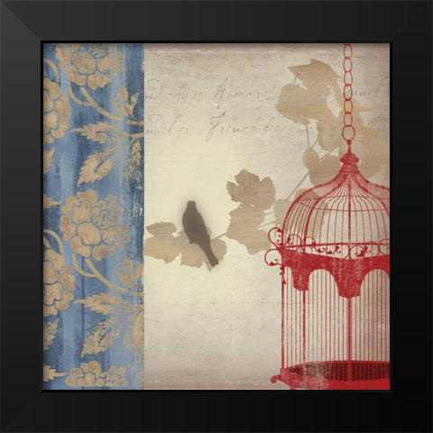 Twitter II - Mini Black Modern Wood Framed Art Print by Jensen, Asia