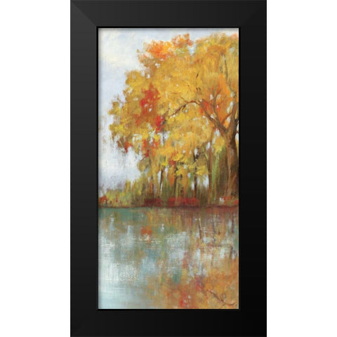 Forest Reflection I Black Modern Wood Framed Art Print by Jensen, Asia