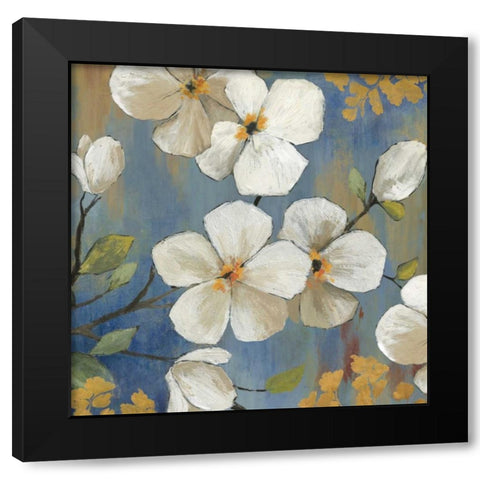 En Flor II Black Modern Wood Framed Art Print by Jensen, Asia