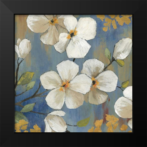 En Flor II Black Modern Wood Framed Art Print by Jensen, Asia