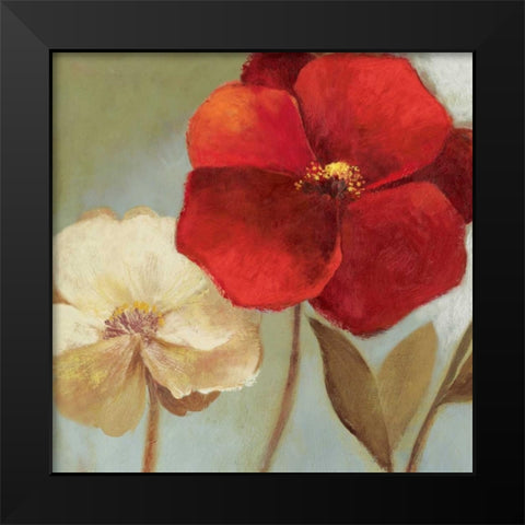 Gentleness Black Modern Wood Framed Art Print by Jensen, Asia