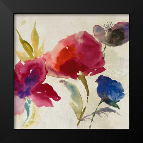 Inflorescence II Black Modern Wood Framed Art Print by Jensen, Asia