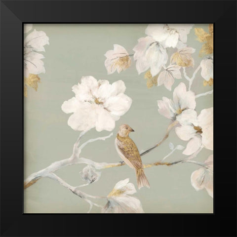 Paradise Magnolia I Black Modern Wood Framed Art Print by Jensen, Asia