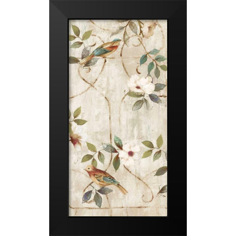 Lattice II Black Modern Wood Framed Art Print by Jensen, Asia