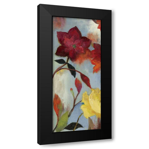 Floral Medley II - Mini Black Modern Wood Framed Art Print by Jensen, Asia