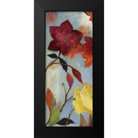 Floral Medley II - Mini Black Modern Wood Framed Art Print by Jensen, Asia
