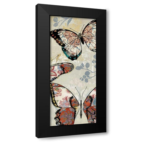 Flight of Fancy I - Mini Black Modern Wood Framed Art Print with Double Matting by Jensen, Asia