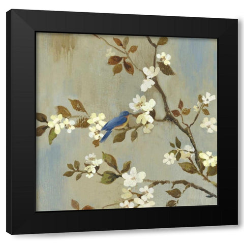 Apple Bloom III  Black Modern Wood Framed Art Print with Double Matting by Jensen, Asia