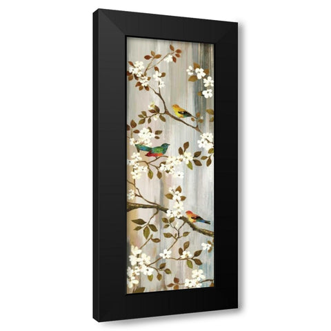 Bloom II Black Modern Wood Framed Art Print with Double Matting by Jensen, Asia