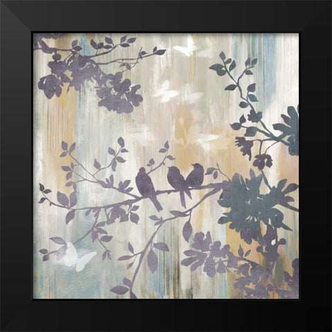 Mist Foliage I Black Modern Wood Framed Art Print by Jensen, Asia