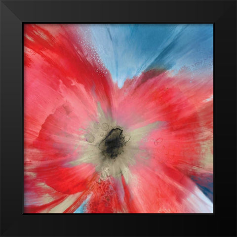 Aflame I Black Modern Wood Framed Art Print by Jensen, Asia