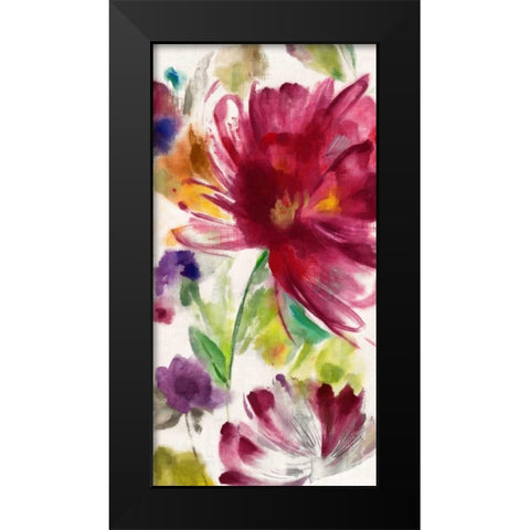 Garden Whisper I Black Modern Wood Framed Art Print by Jensen, Asia