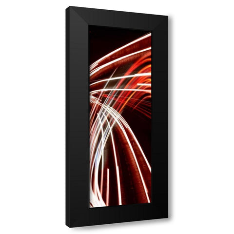 Transit B Black Modern Wood Framed Art Print by McMasters, James