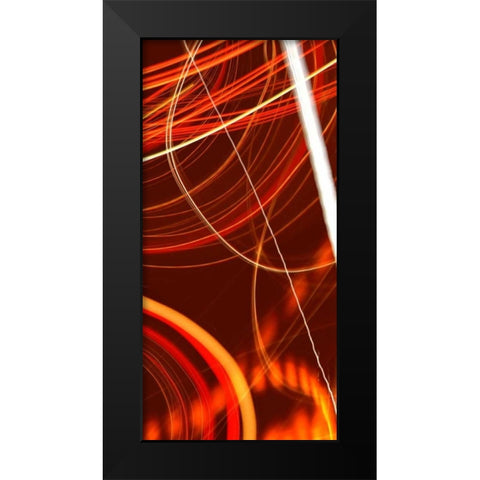 Solaris I Black Modern Wood Framed Art Print by McMasters, James