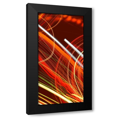 Solaris II Black Modern Wood Framed Art Print by McMasters, James