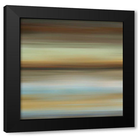 Avalon II Black Modern Wood Framed Art Print with Double Matting by McMasters, James