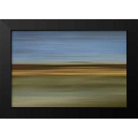 Odyssey I Black Modern Wood Framed Art Print by McMasters, James