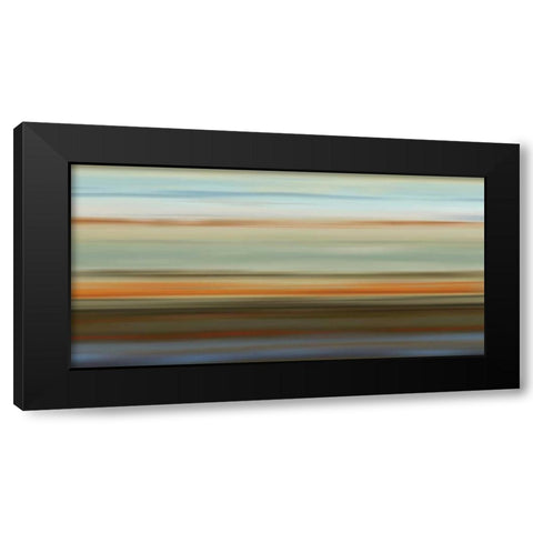 Euphoric II Black Modern Wood Framed Art Print with Double Matting by McMasters, James