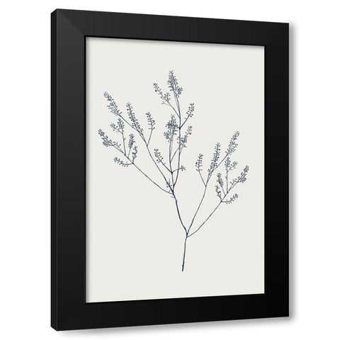 Graceful Day  Black Modern Wood Framed Art Print with Double Matting by Flora B