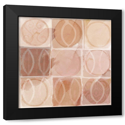 Terra Rosa II  Black Modern Wood Framed Art Print by Kouta, Flora
