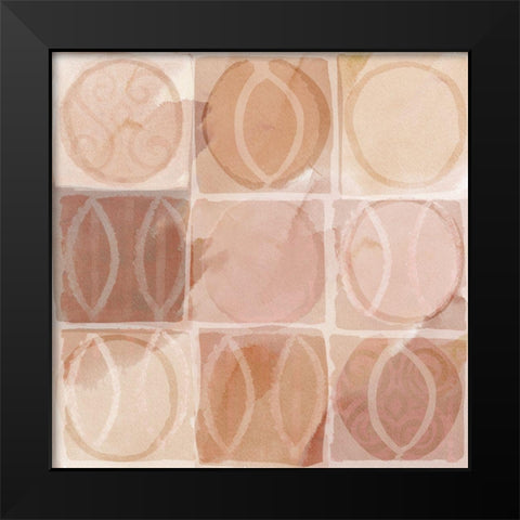Terra Rosa II  Black Modern Wood Framed Art Print by Kouta, Flora