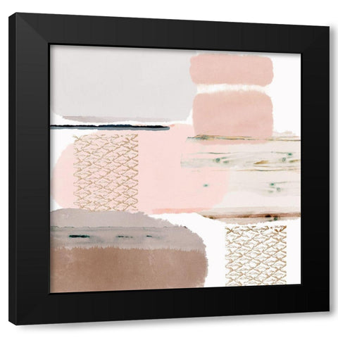 Afternoon Love III Black Modern Wood Framed Art Print by Kouta, Flora
