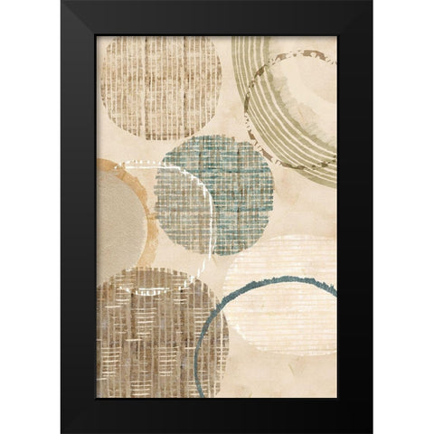 Woven Baskets I Black Modern Wood Framed Art Print by Kouta, Flora