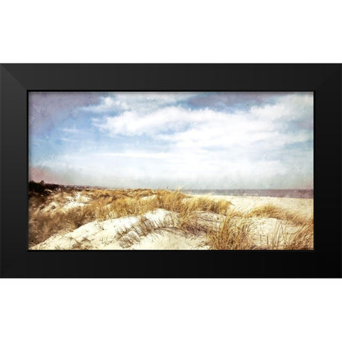 Dune Grass  Black Modern Wood Framed Art Print by Curinga, Kim