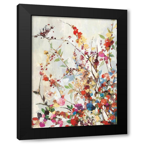 Early Bloom II Black Modern Wood Framed Art Print by Ella K
