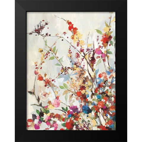 Early Bloom II Black Modern Wood Framed Art Print by Ella K