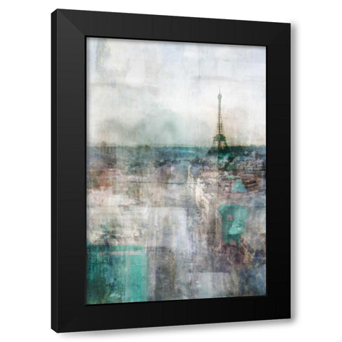 Peace Land I Black Modern Wood Framed Art Print with Double Matting by Roko, Ken