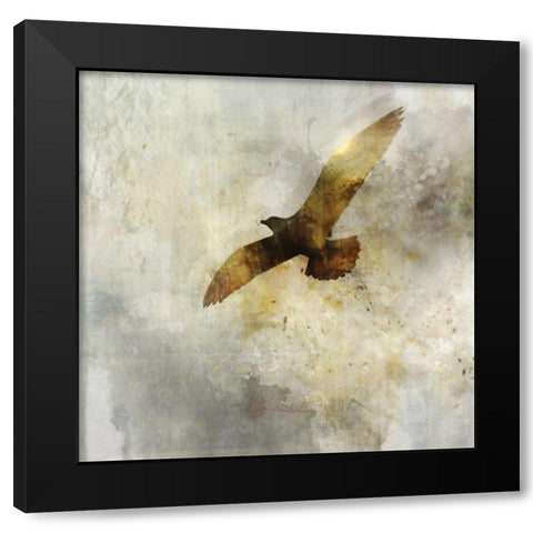 Ocean Flight II Black Modern Wood Framed Art Print by Roko, Ken