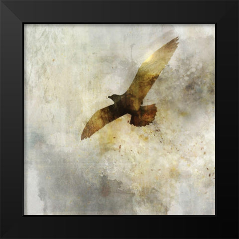 Ocean Flight II Black Modern Wood Framed Art Print by Roko, Ken