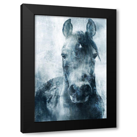 As They Stand I Black Modern Wood Framed Art Print by Roko, Ken
