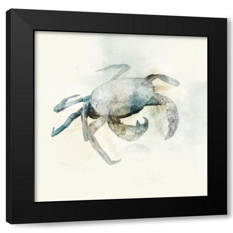 Indigo Crab I  Black Modern Wood Framed Art Print by Roko, Ken