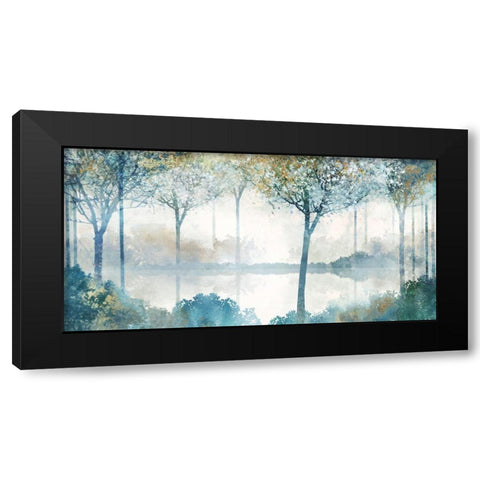 Blue Forest Lookout II   Black Modern Wood Framed Art Print by Roko, Ken