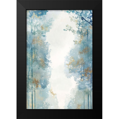 Bluegate IÂ  Black Modern Wood Framed Art Print by Roko, Ken