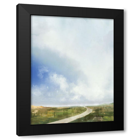 Above the Clouds II Black Modern Wood Framed Art Print by Roko, Ken