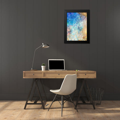 Oceanic Gold II Black Modern Wood Framed Art Print by Roko, Ken
