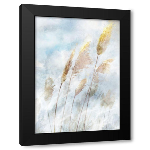 Reed Field II Black Modern Wood Framed Art Print by Roko, Ken